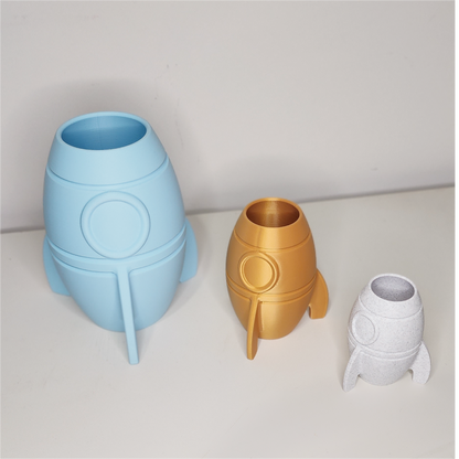 Rocket Ship Plant Pot – Designed and Made by Plant Support