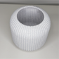 Ribbed Curve Pot by Plant Support