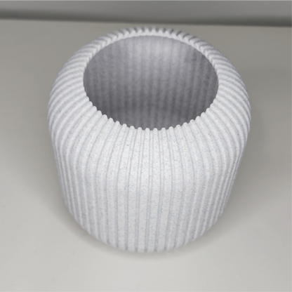 Ribbed Curve Pot by Plant Support