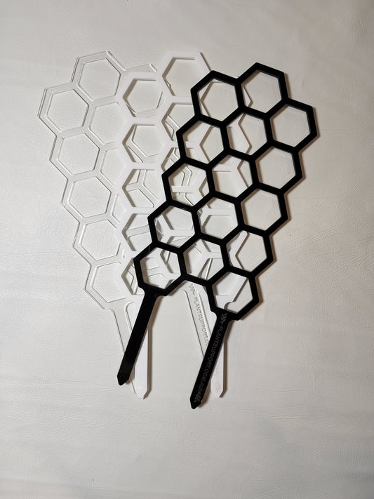 Triple Hex Planter - Plant Support Trellis