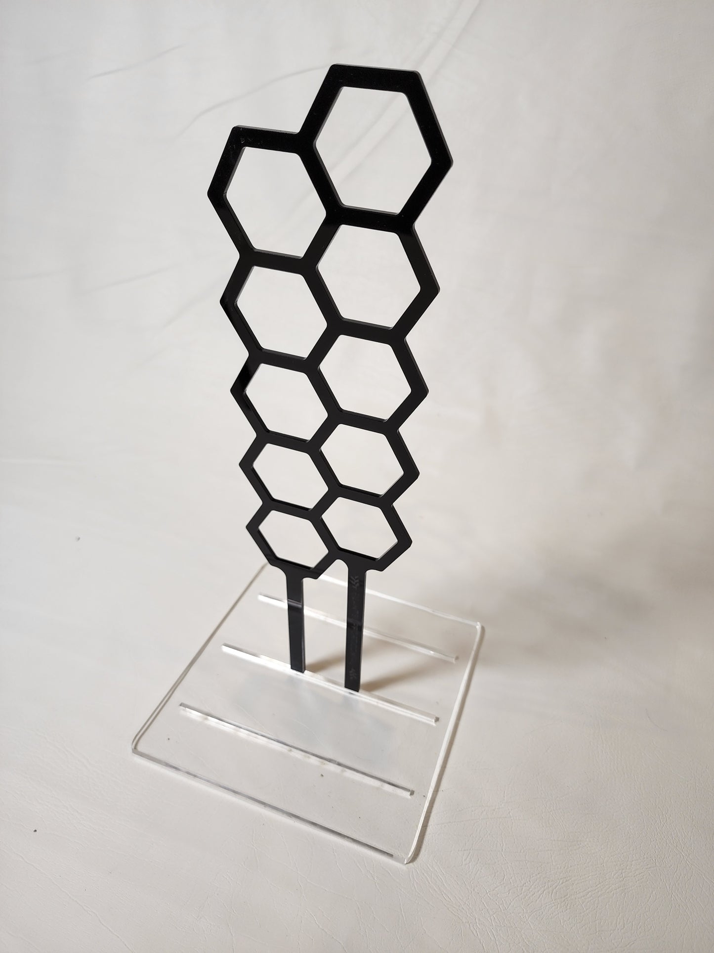 Double Hex Planter - Plant Support Trellis