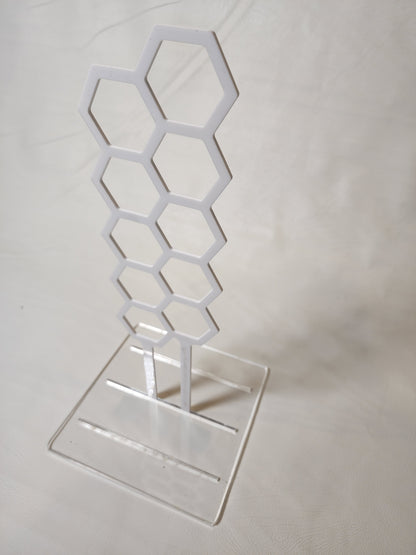 Double Hex Planter - Plant Support Trellis