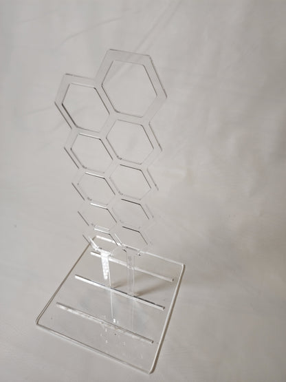 Double Hex Planter - Plant Support Trellis