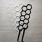 Double Hex Planter - Plant Support Trellis