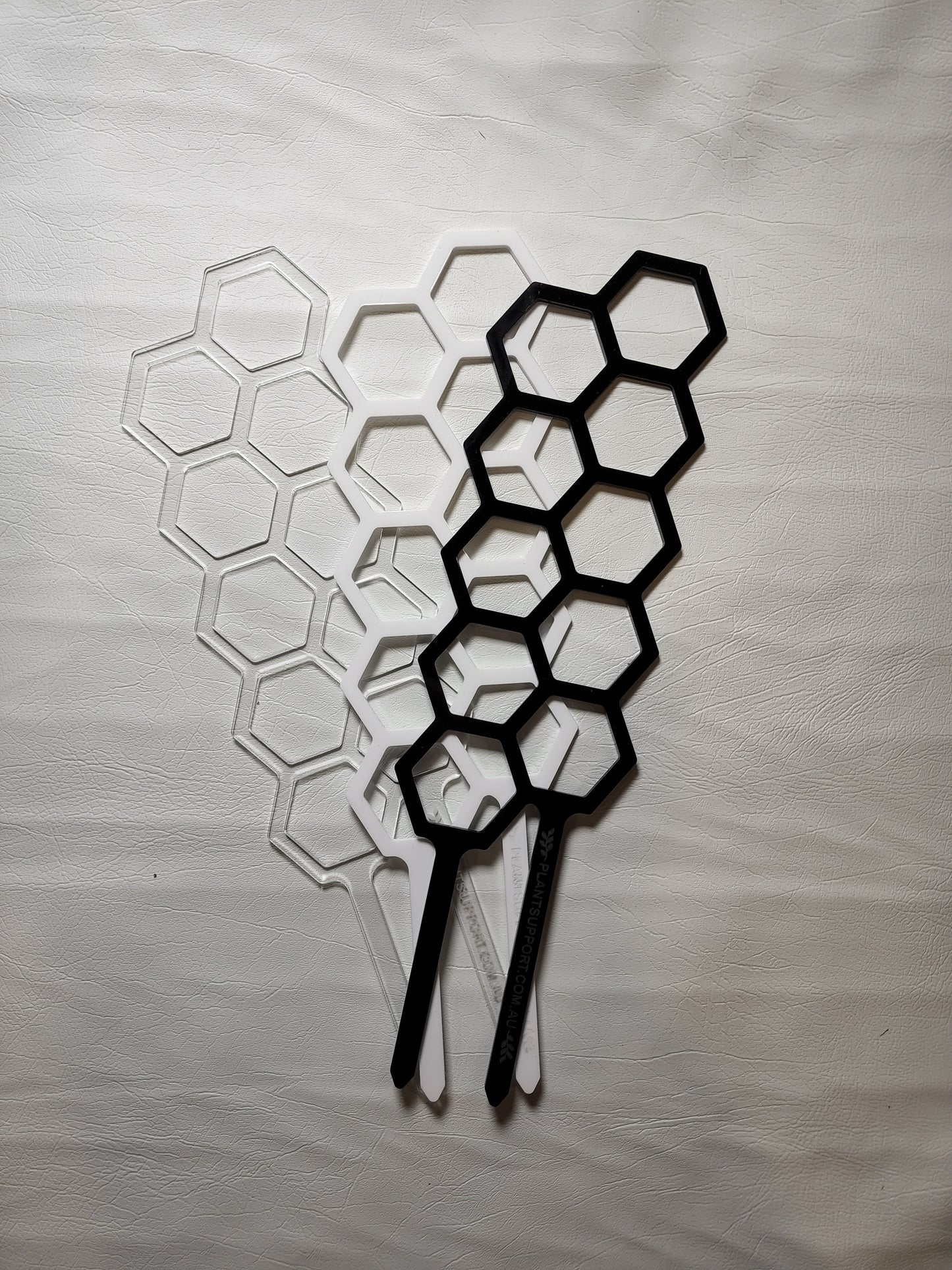 Double Hex Planter - Plant Support Trellis